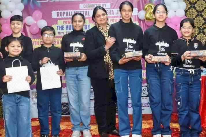 बच्चों ने दिखाया हुनर