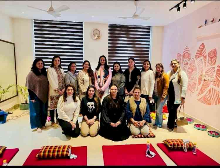 CICU WEF Organises Transformative Sound Healing Session for Women Entrepreneurs at Tattvam Studio