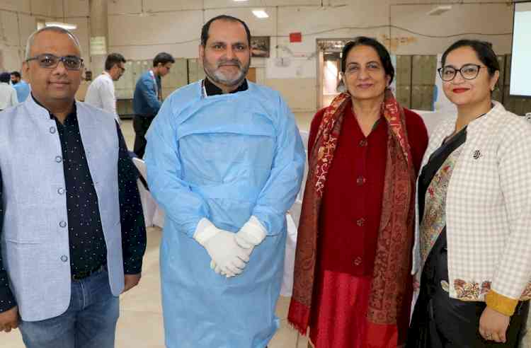 Cadaveric Workshop in UHSR for the first time