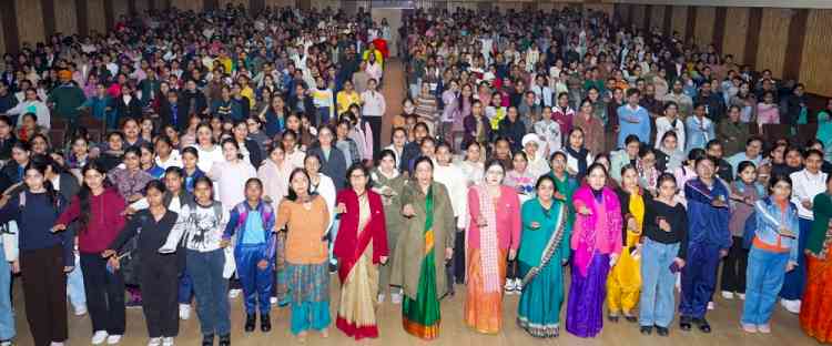 KMV students take pledge to create a drug free society