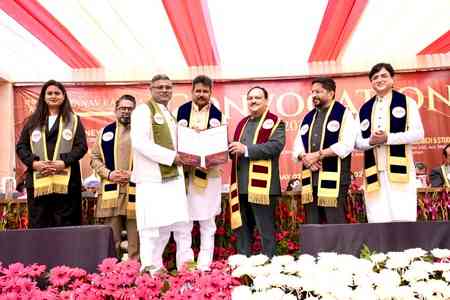 Senior journalist Dr Harish Chandra Burnwal honoured with doctorate for his research on ‘Mann Ki Baat’