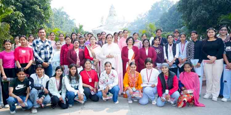 KMV Collegiate Sr. Sec. School Holds Blessing Ceremony for Class XII Students Ahead of Board Examinations