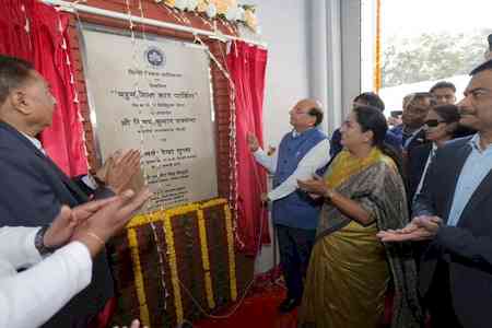 Delhi LG, CM open multi-level car parking at Nehru Place​