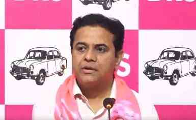 KTR condemns Congress ‘hooliganism’ during Telangana civic elections 