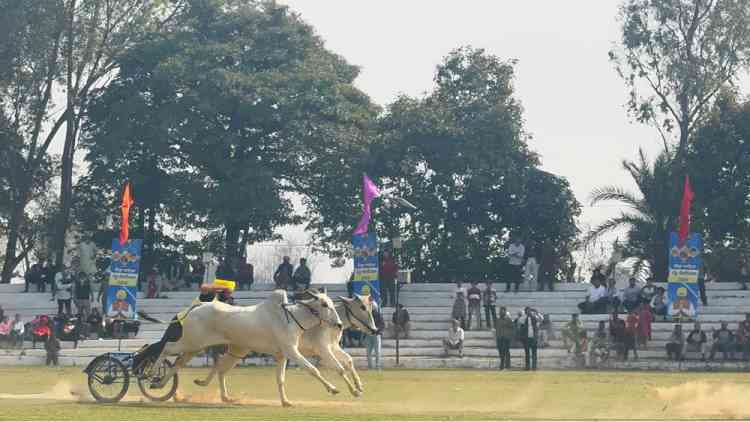 Cabinet Minister Gurmeet Singh Khuddian inaugurates 86th Kila Raipur Rural Olympics