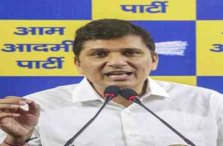 Delhi BJP slams AAP leader Saurabh Bharadwaj’s ‘anarchist’ act of burning newspaper