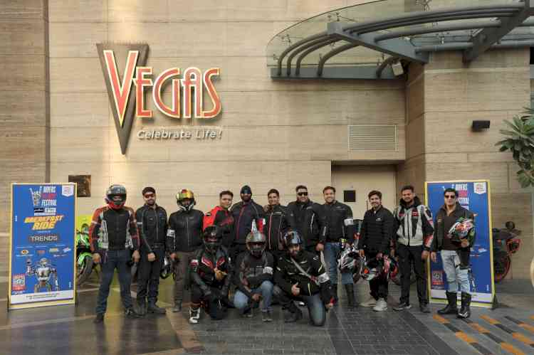 Vegas Mall Dwarka Hosts High-Octane Biker’s Breakfast Run, Builds Momentum for Riders Music Festival 2025