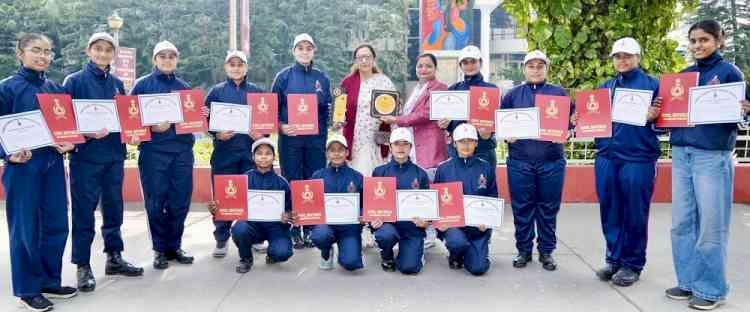 KMV’s NCC Cadets shine in 10-day Civil Defence Training; Secure Top Honours