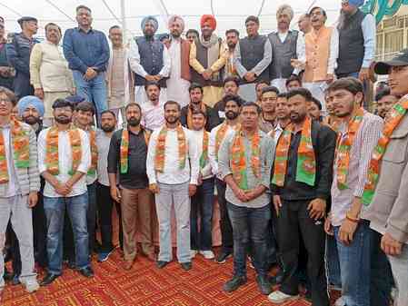 Over 200 Panjab University students join BJP