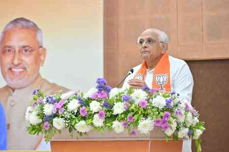 Congress has chosen to oppose India while targeting BJP: Gujarat CM on AI Summit protest