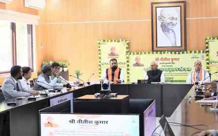 Bihar: Nitish Kumar transfers Rs 113 crore to farmers affected by flood, Cyclone Montha