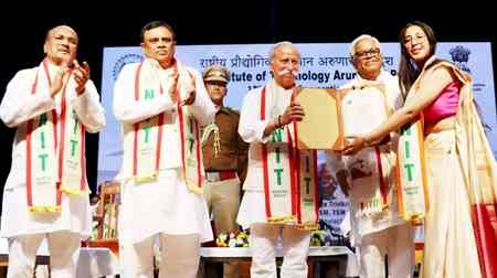 Think national, solve real problems: Arunachal Governor to NIT graduates