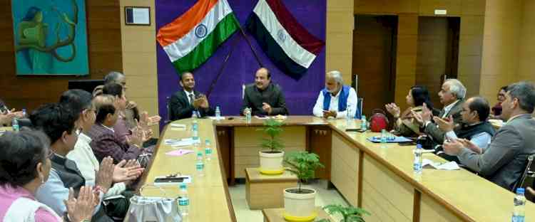 VC Prof. Somnath Sachdeva Emphasizes on improving NAAC grading and research quality; urges faculty to update themselves in AI