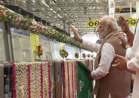 PM Modi flags off Meerut Metro, Namo Bharat Train in UP's Shatabdi Nagar station