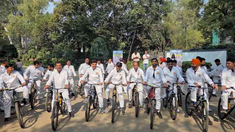 “Sundays On Cycle” Organized on the Occasion of ESIC’s 75th Foundation Day