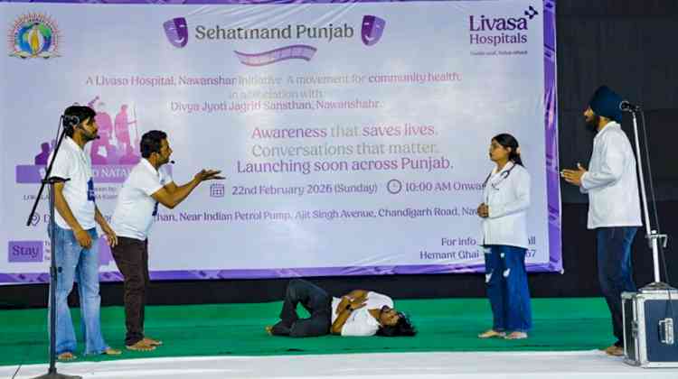 Nukkad natak on gastroenterology and nephrology awareness held at Nawanshahr
