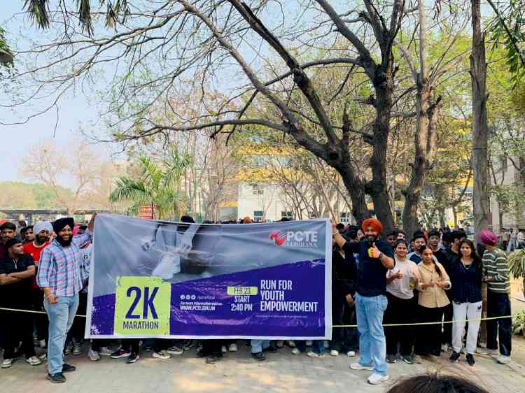 PCTE Group of Institutes Holds ‘Run for Youth Empowerment’