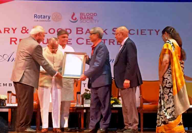 Apurba Ghosh from Kolkata honoured for championing voluntary blood donation