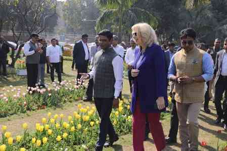 NDMC Chairman Keshav Chandra inaugurates Tulip festival