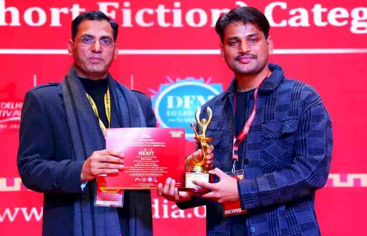 Another feather in SUPVA’s Achievers cap: Short film 'Srijan' awarded Special Jury Mention during screening at the 18th JIFF