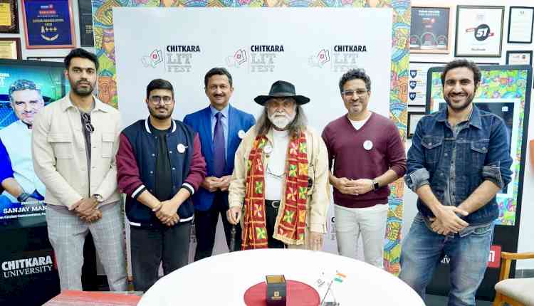 Chitkara University Hosts 4th Edition of Chitkara Lit Fest; Eminent Voices from Literature, Advertising and Cricket Take Centre Stage