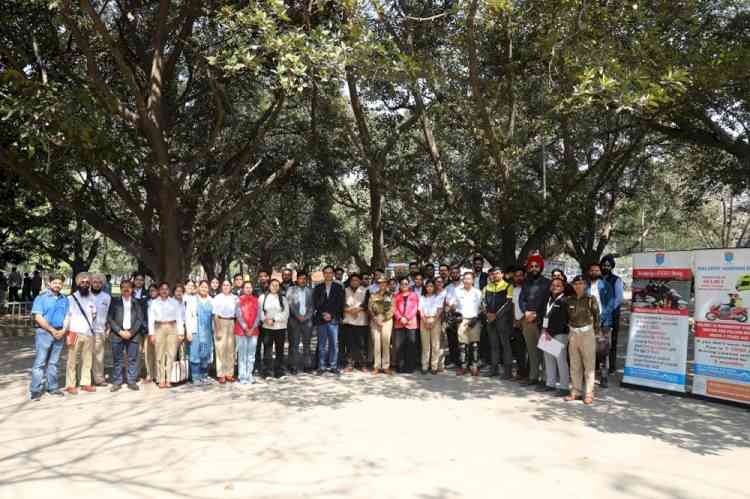 PU organises “Joy of Safety – Workshop on Road Safety” 