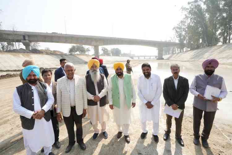 CM Bhagwant Singh Mann’s Landmark Gift to Farmers, Canal Water Reaches 4 Districts of Malwa Region