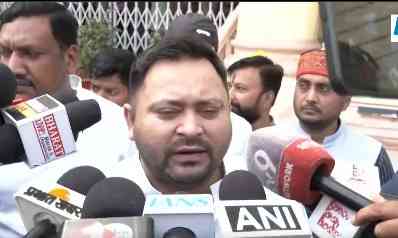 Law and order collapsed in Bihar, criminals running free: Tejashwi Yadav