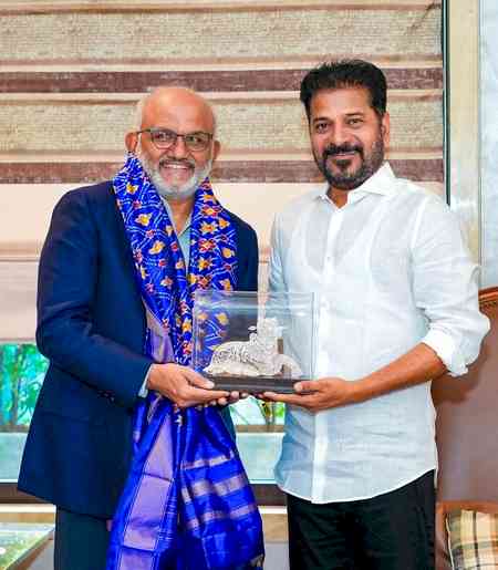 CM Revanth Reddy for promoting Telangana as manufacturing hub
