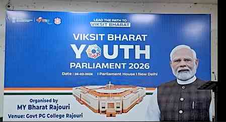 J&K: Viksit Bharat Youth Parliament organised in Rajouri, sees impressive turnout