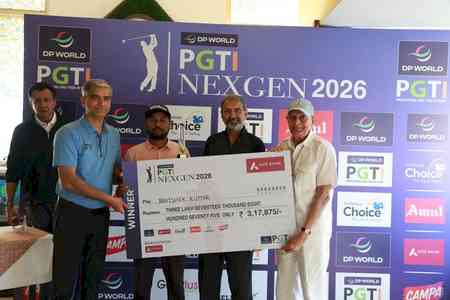 PGTI NexGen 2026: Abhishek Kumar produces record low of 64 for come-from-behind victory 