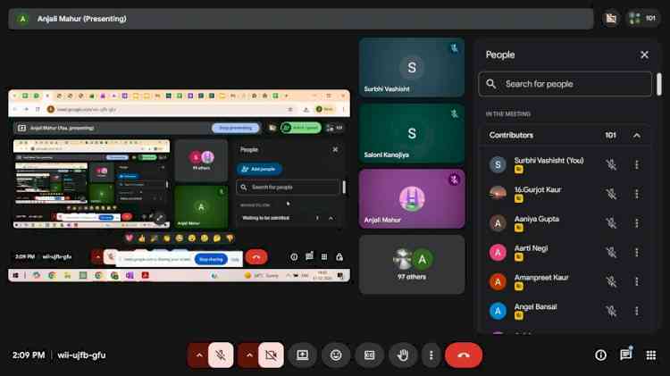 Online Orientation Session by IBM Skills-Build Program Conducted for Home Science Students