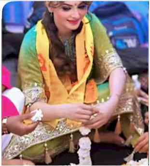 Urvashi Rautela Brings Smiles to 251 Brides