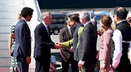 Canadian PM Carney begins first official visit to India