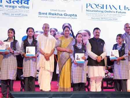 Delhi CM Rekha Gupta launches ‘Morning Nutrition Programme’ for 90,000 school kids