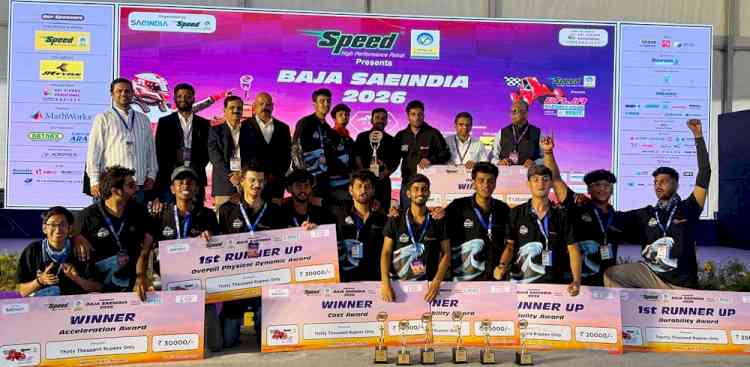 Mechanical BAJA SAEINDIA 2026 Final Racing Buggy Competitions Conclude Successfully
