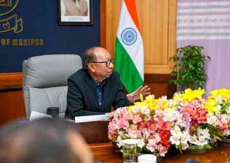 Manipur CM assures steps to address teacher shortage; inaugurates infrastructure projects 
