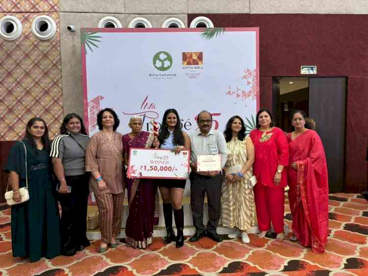 Krishnapriya Waves the National Fashion Flag High 