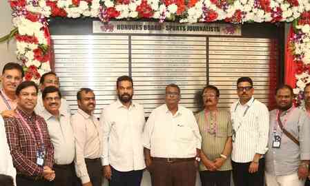 MCA unveils honours board for  sports journalists at Wankhede Stadium