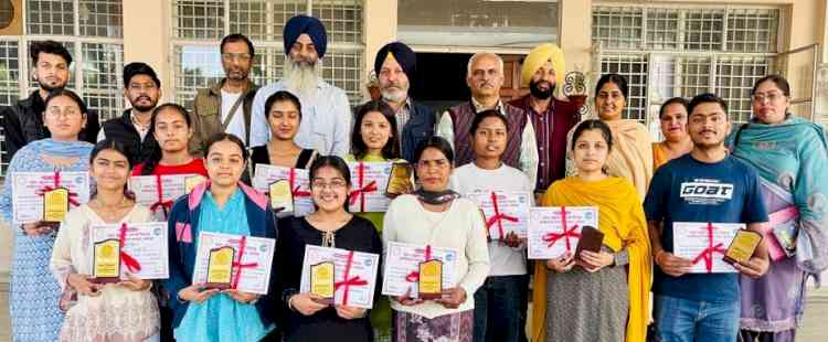 Lyallpur Khalsa College Punjabi Sahit Sabha organizes Punjabi Literary Competition -2026