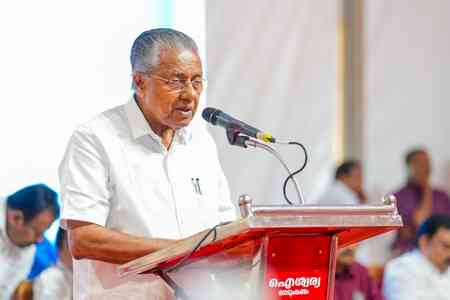 CM Vijayan slams Centre over response to Iranian warship attack, calls West Asia tensions alarming