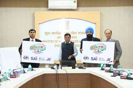 Sports Minister Mandaviya unveils logo of world’s first franchise-based cycling league