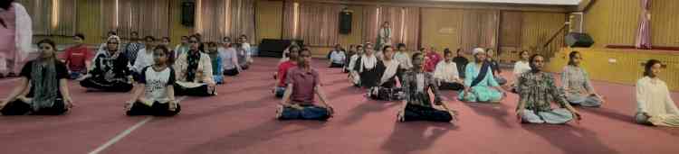 International Women’s Day Celebrated with Health and Fitness Awareness Session at Ramgarhia Girls College