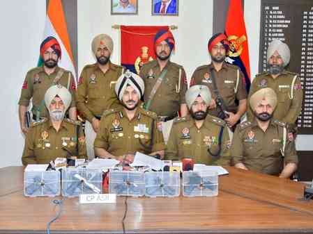 Juvenile among six held in Punjab for cross-border arms smuggling