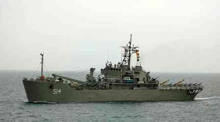 Iranian warship IRIS Lavan docks in Kochi after technical fault