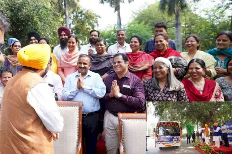 CM Bhagwant Singh Mann flags off 8th batch of principals for Singapore training; 234 educators sent so far to learn global teaching practices