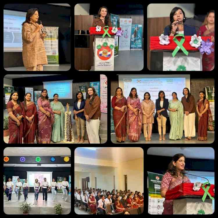 Innocent Hearts Group of Institutions Organizes Cervical Cancer Awareness Session on International Women’s Day under ‘Disha – An Initiative’