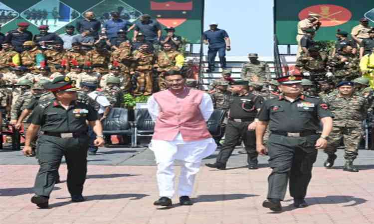 MoS Sanjay Seth praises joint preparedness of military, security, relief agencies