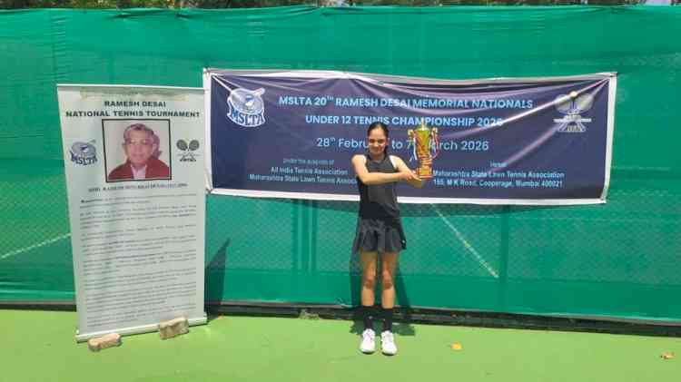 Harvest Tennis Academy trainee Asees Kaur Brar crowned AITA U-12 National Champion
