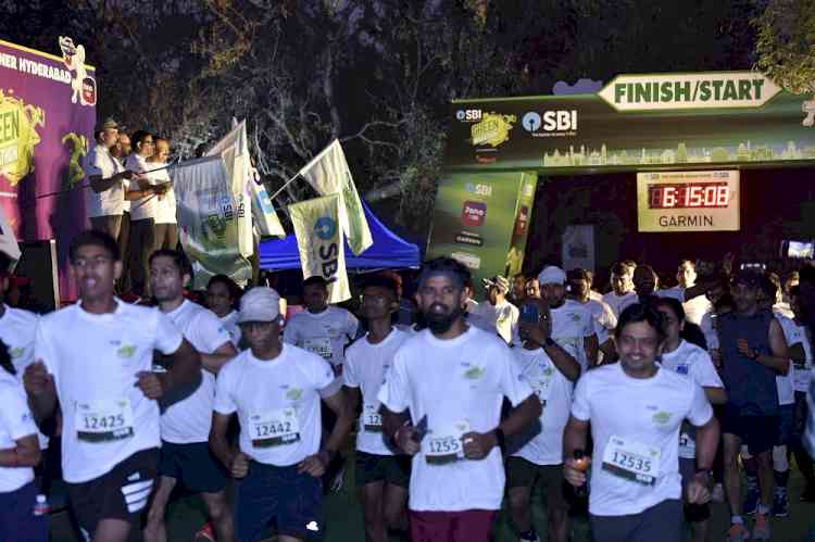 Hyderabad Runs for a Greener Tomorrow at SBI Green Marathon Season 6 — Where Fitness Meets Sustainability